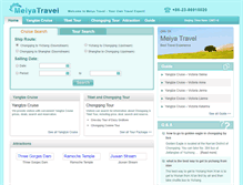 Tablet Screenshot of meiyatravel.com